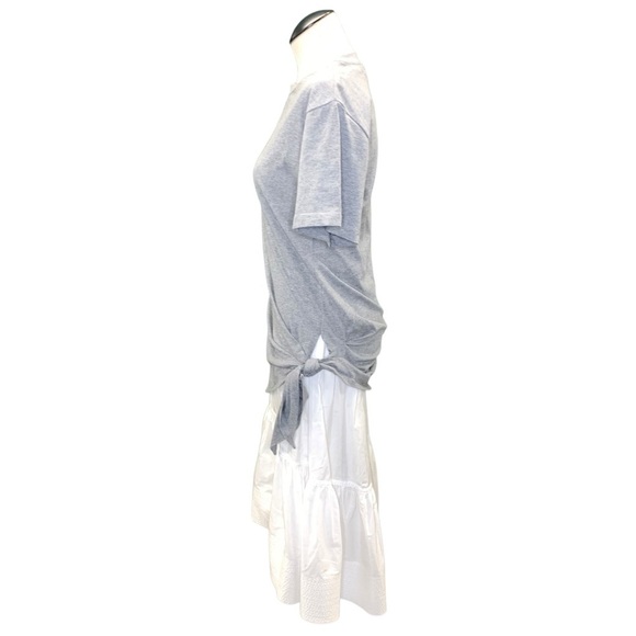 3.1 PHILLIP LIM Side Tie T-Shirt Dress - Size XS - Picture 3 of 6